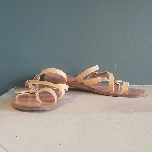 Stylish Sand Colored Sandals!!💛🌟🌞 - Picture 2 of 10